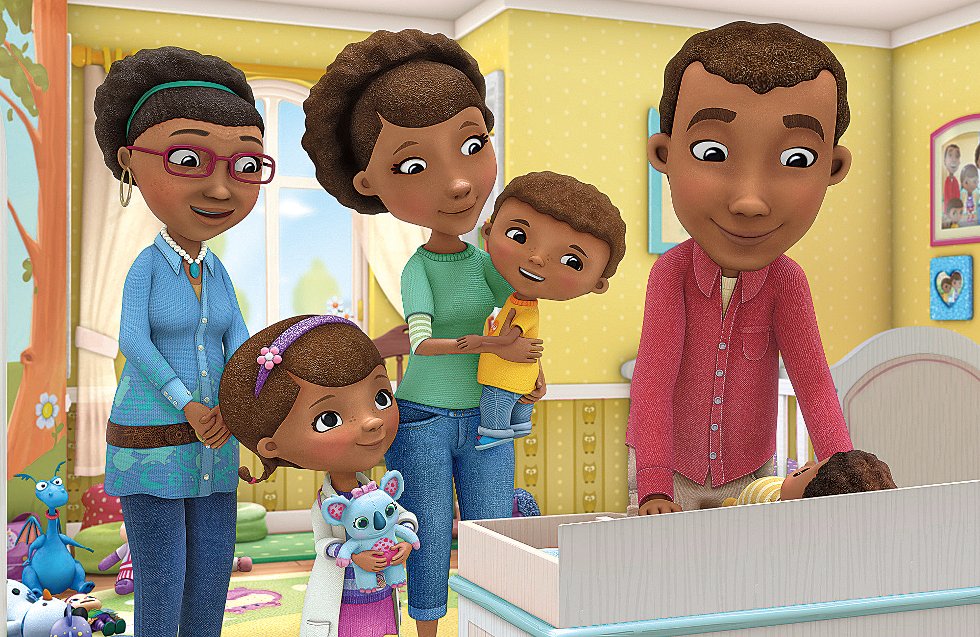 Disney Doc McStuffins Doc & Family.