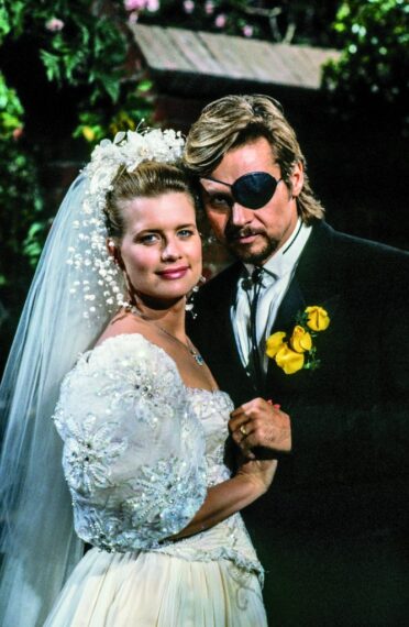DAYS OF OUR LIVES -- "Patch Johnson & Kayla Brady Johnson 2nd Wedding" -- Pictured: (l-r) Mary Beth Evans as Dr. Kayla Brady Johnson, Stephen Nichols as Steve "Patch" Johnson