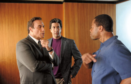 The People v. O.J. Simpson: American Crime Story - John Travolta, David Schwimmer, and Cuba Gooding, Jr.