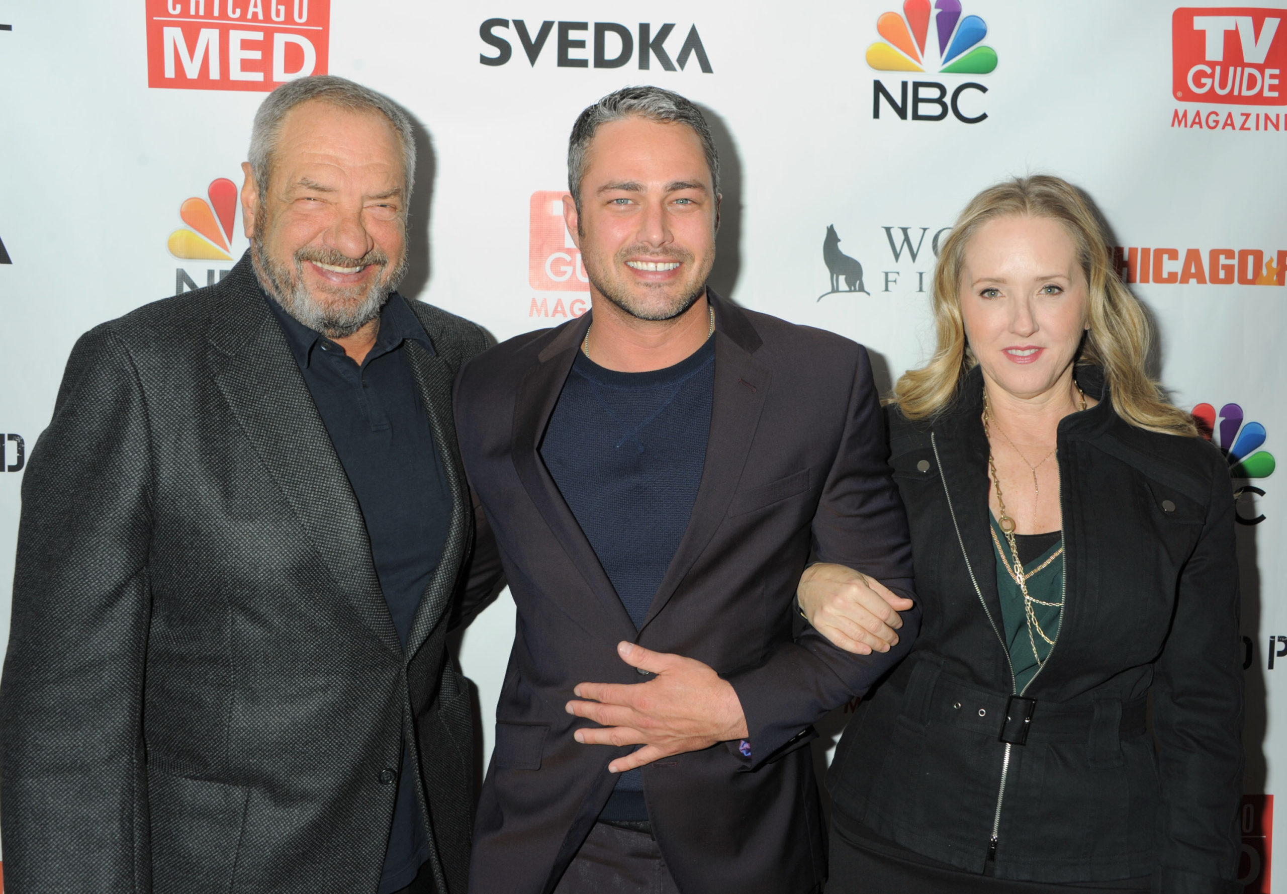 Dick Wolfe, Taylor Kinney, Jennifer Salke