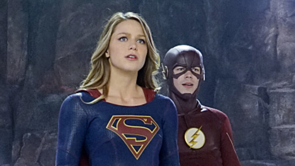 Supergirl / The Flash - Melissa Benoist and Grant Gustin
