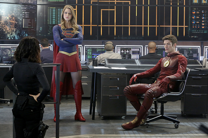 Supergirl The Flash crossover