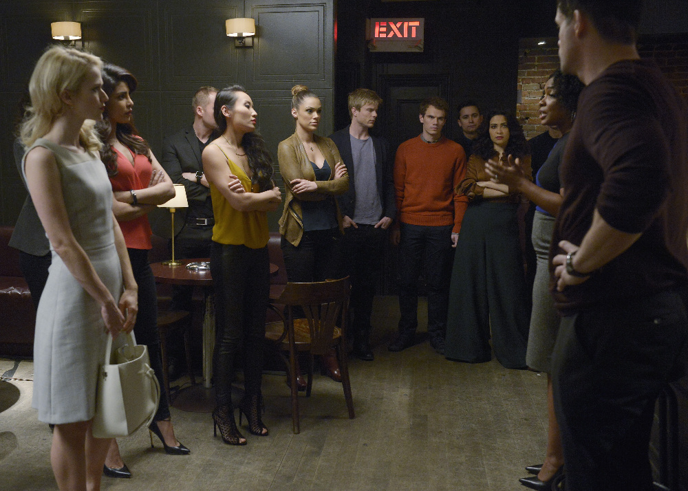 Quantico - Johanna Braddy, Priyanka Chopra, Li Jun Li, Anabelle Acosta, Graham Rogers, Jay Armstrong Johnson, Yasmine Al Massri, Aunjanue Ellis