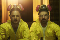 Aaron Paul and Bryan Cranston in Breaking Bad