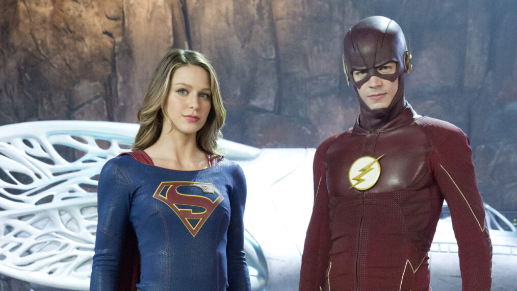 Supergirl / Flash Crossover - Melissa Benoist and Grant Gustin