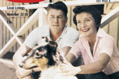 Ronald and Nancy Reagan on the cover of TV Guide Magazine