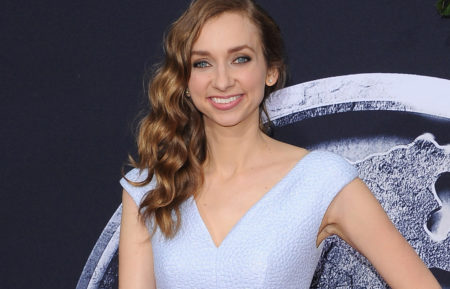 Lauren Lapkus arrives at the World Premiere of 'Jurassic World'