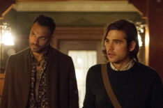 Arjun Gupta as Penny, Jason Ralph as Quentin in The Magicians - Season 1 - 'The Writing Room'