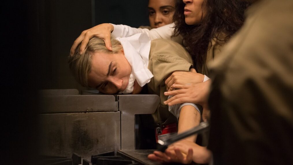 Orange is the New Black - Taylor Schilling and Laura Goméz
