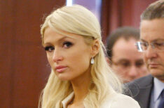 Paris Hilton arrives at the Clark County Regional Justice Center September 20, 2010 in Las Vegas, Nevada. Hilton pleaded guilty to two misdemeanors, drug possession and obstructing an officer.