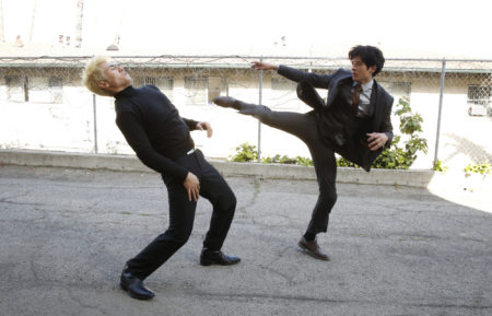 Leon Lee as Jawing and Jon Foo as Detective Lee Photo in Rush Hour