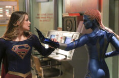 Melissa Benoist as Kara and Laura Vandervoort as Indigo in Supergirl - 'Solitude'