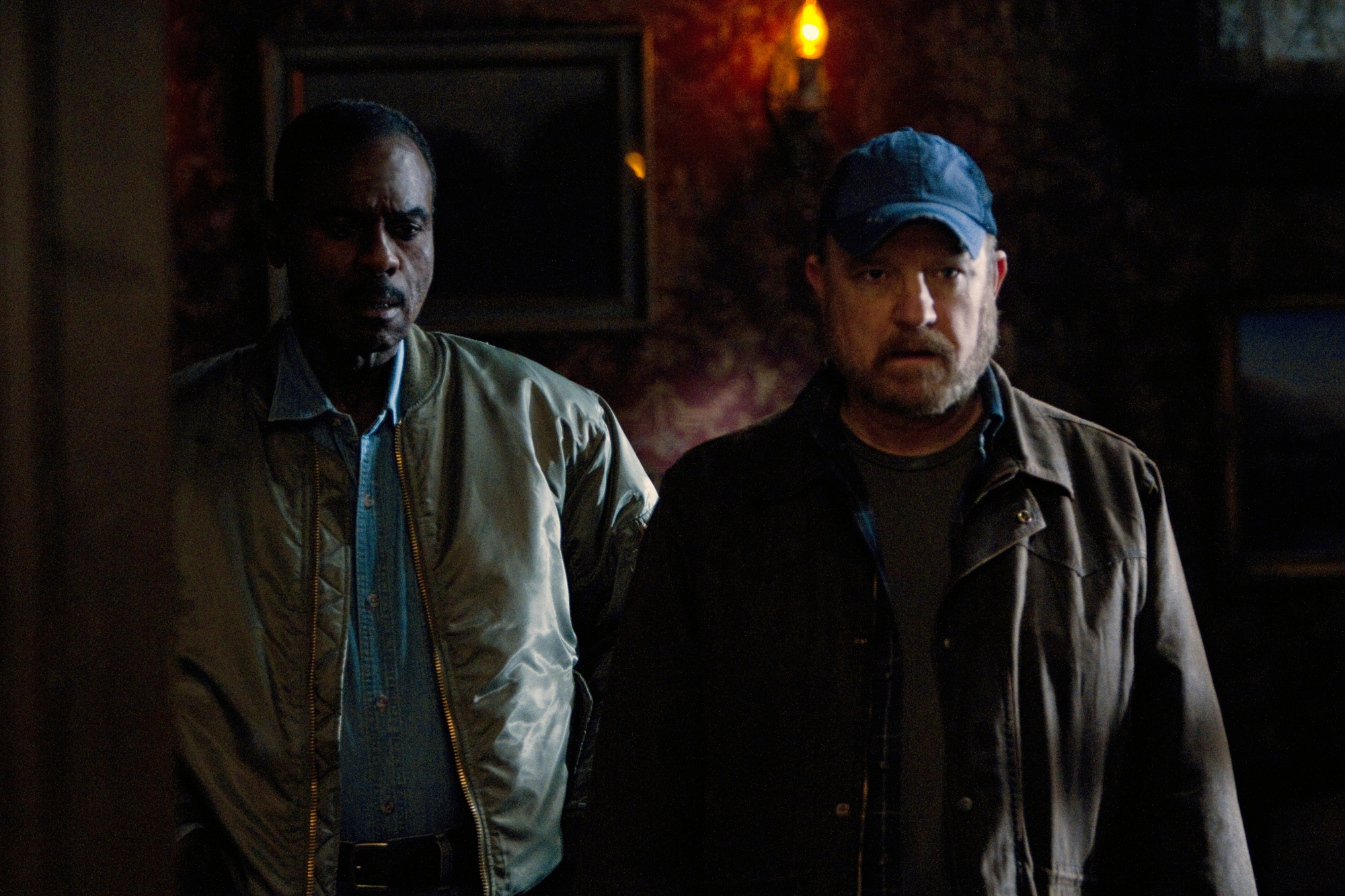 Supernatural - Steven Williams as Rufus Turner and Jim Beaver as Bobby Singer