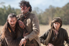 Black Sails, Season 3 - Zach McGowan (as Captain Charles Vane), Toby Schmitz (as Jack Rackham), Clara Paget (as Anne Bonny)