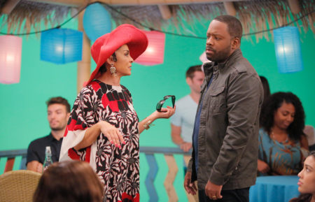 Jasmine Guy and Kadeem Hardison in K.C. Undercover