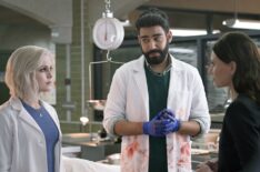 iZombie - Rose McIver as Liv, Rahul Kohli as Ravi and Aly Michalka as Peyton - 'Pour Some Sugar, Zombie'