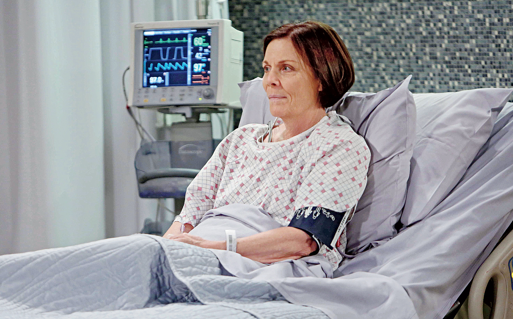 Jane Elliot in the hospital on General Hospital