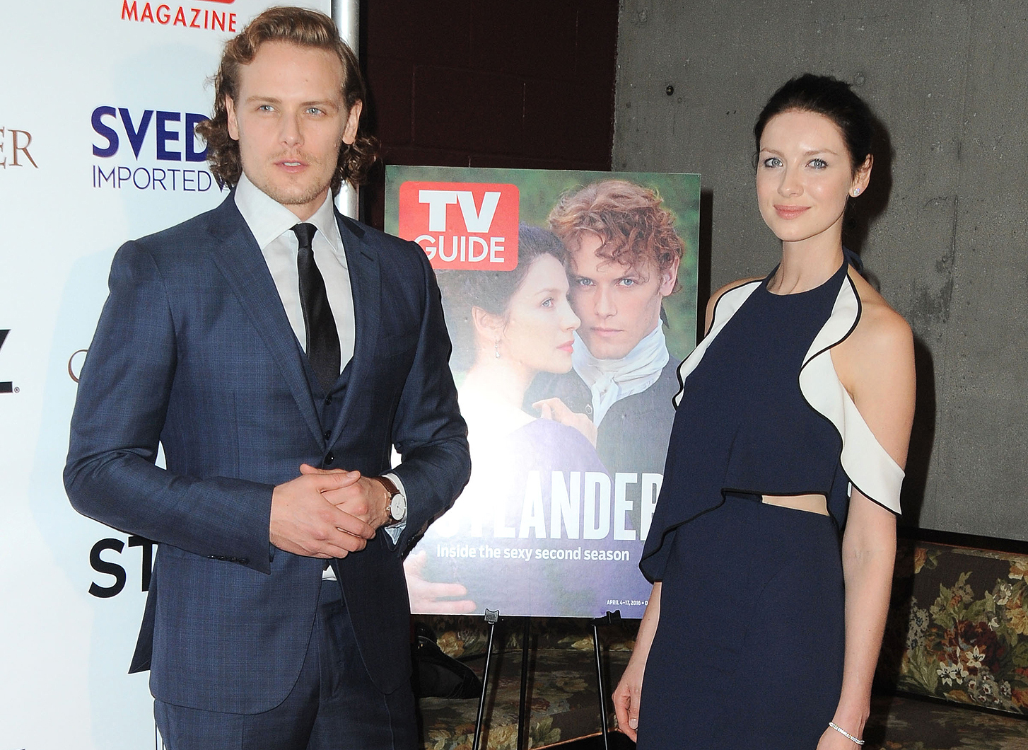 TV Guide Magazine Outlander Cover Party