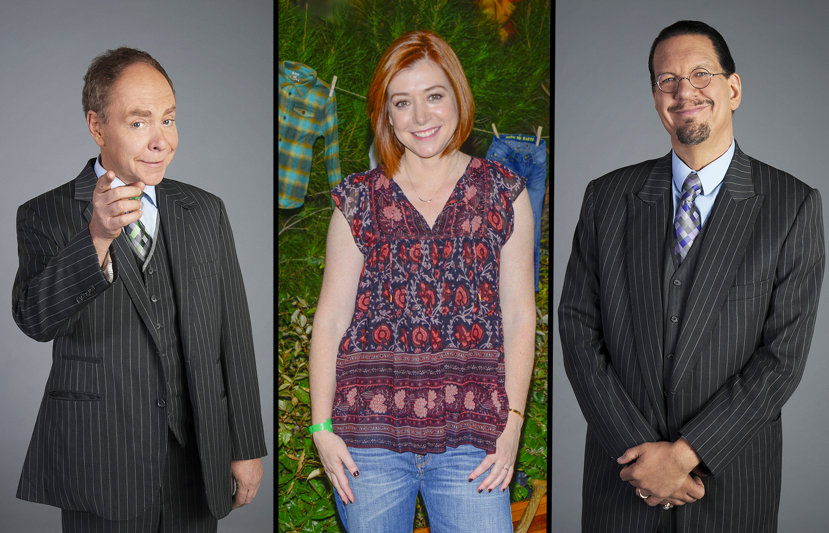 Alyson Hannigan Gets Magical Again, This Time With Penn & Teller