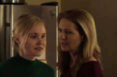 Alison Pill and Joan Allen in The Family