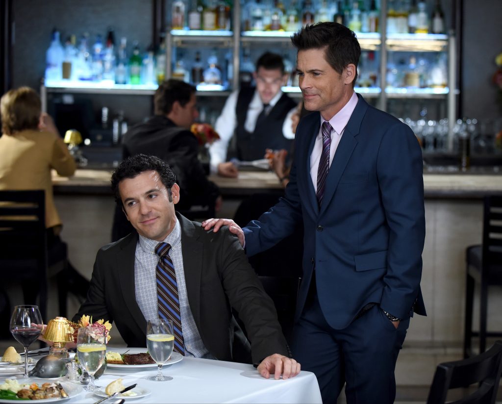 the grinder, fox, upfront