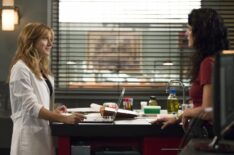 Sasha Alexander and Angie Harmon in Rizzoli & Isles - 'Scared To Death'