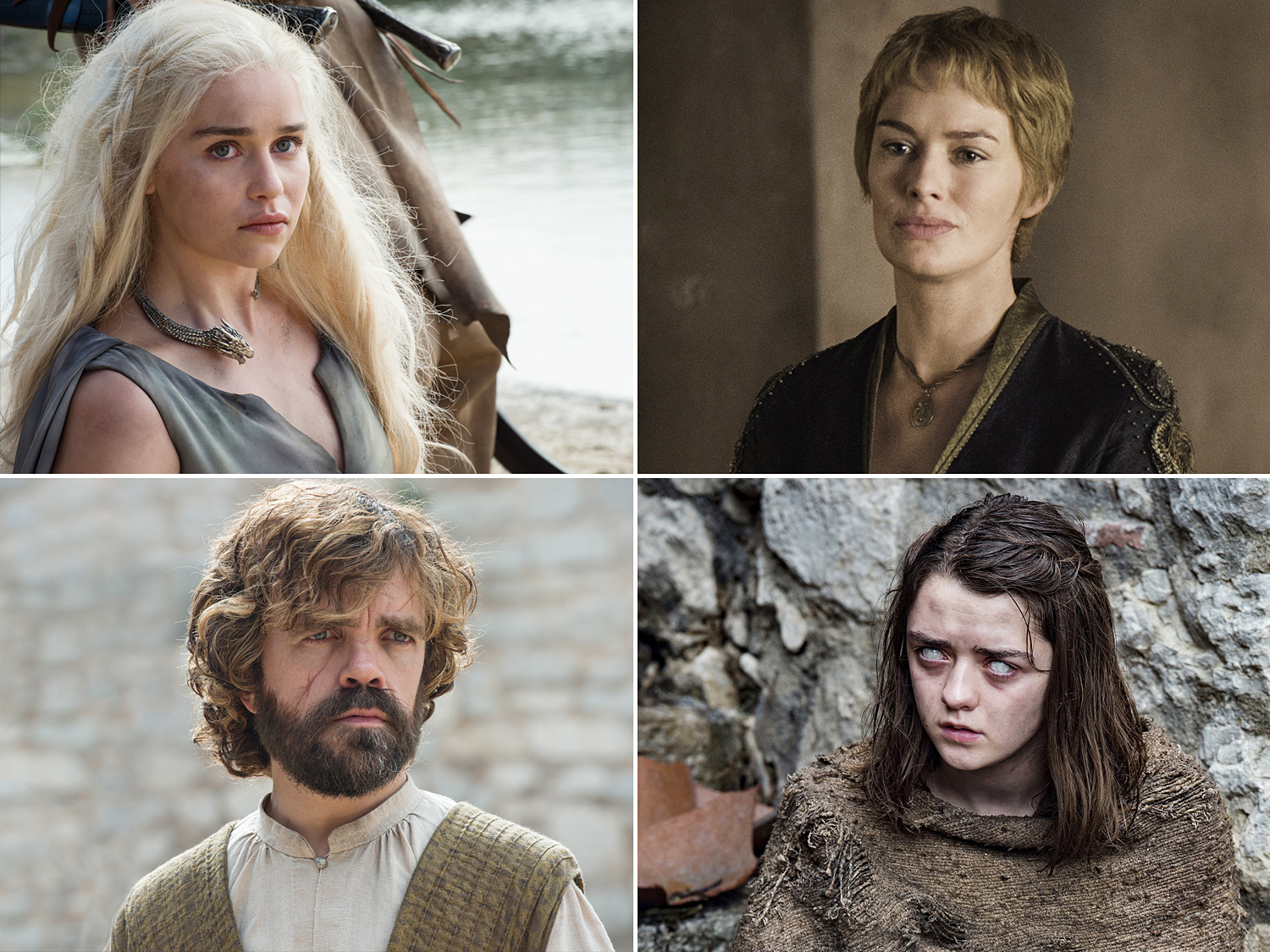 Emilia Clarke, Lena Headey, Maisie Williams, Peter Dinklage