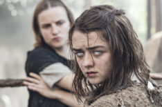 Game of Thrones - Faye Marsay and Maisie Williams