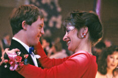 Libby (Patti LuPone) celebrated her 40th birthday with Corky (Christopher Burke) in the pilot of Life Goes On