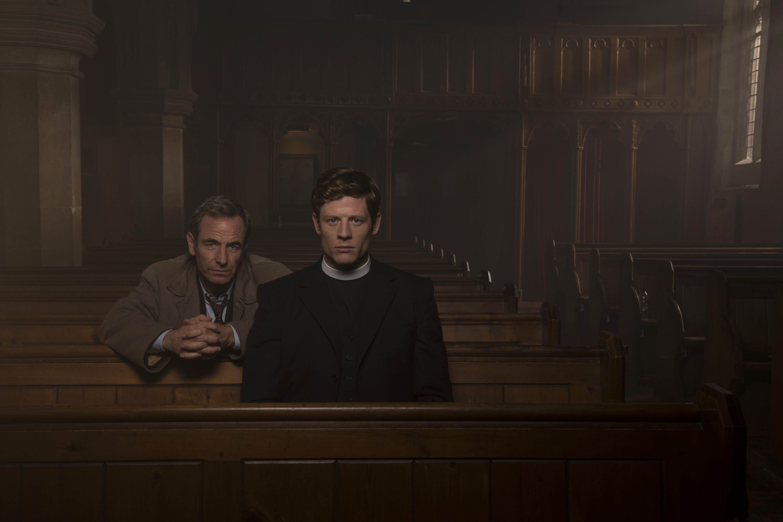 Grantchester, Robson Green, James Norton