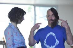 Kristen Schaal and Will Forte in The Last Man on Earth