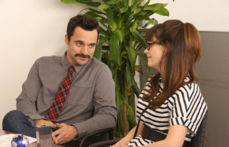 New Girl - Jake Johnson and Zooey Deschanel