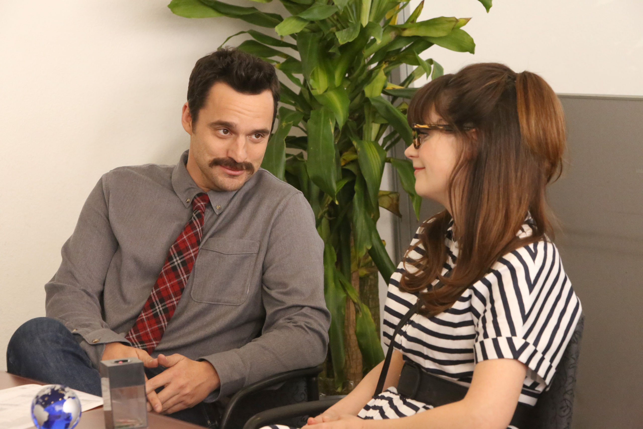 New Girl - Jake Johnson and Zooey Deschanel