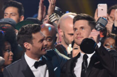 American Idol - Ryan Seacrest and Trent Harmon