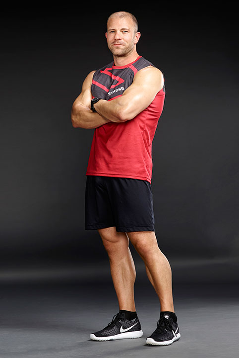STRONG trainer Drew Logan.
