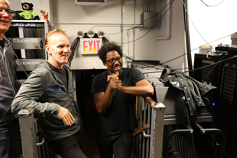 Morgan Spurlock and W. Kamau Bell