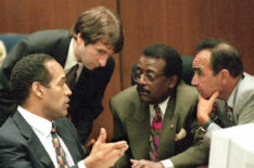 OJ Simpson, Barry Scheck, Johnnie Cochran Jr and Robert Shapiro