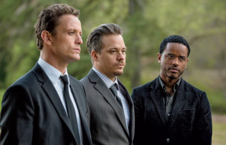 Game of Silence - David Lyons as Jackson Brooks, Michael Raymond-James as Gil Harris, Larenz Tate as Shawn Polk