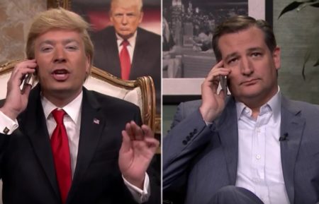 Ted Cruz and Jimmy Fallon