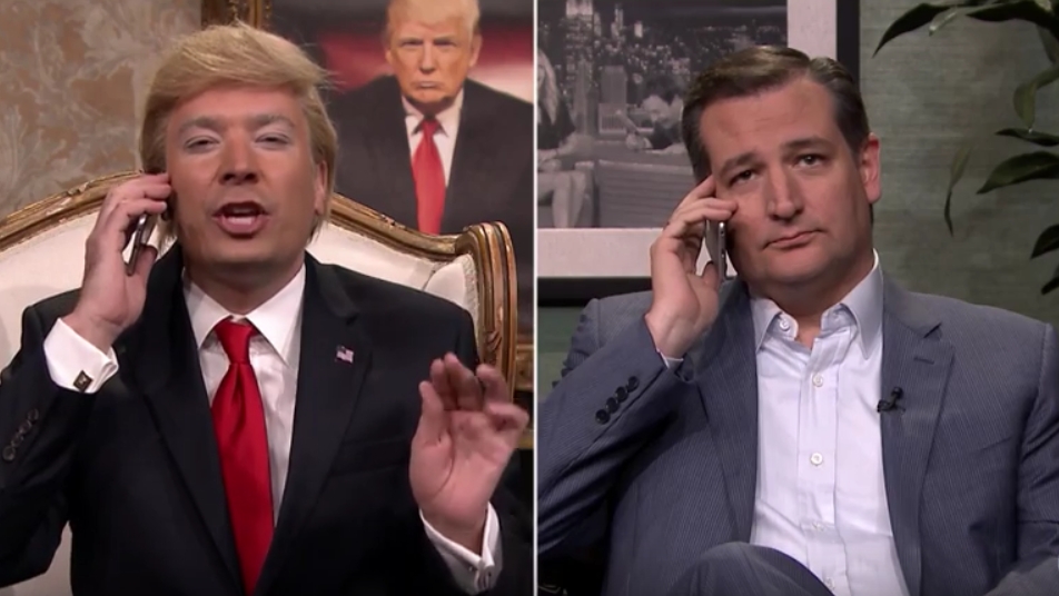Ted Cruz and Jimmy Fallon