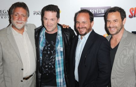 Sharknado producers - David Garber, David Michael Latt, Paul Bales and David Rimawi