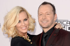 Jenny McCarthy and Donnie Wahlberg attend the 2014 American Music Awards