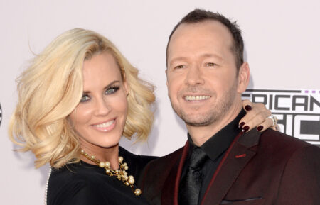Jenny McCarthy and Donnie Wahlberg attend the 2014 American Music Awards