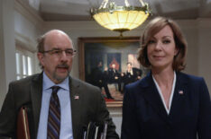 Mom - Allison Janney and Richard Schiff - 'Pure Evil and a Free Piece of Cheesecake'