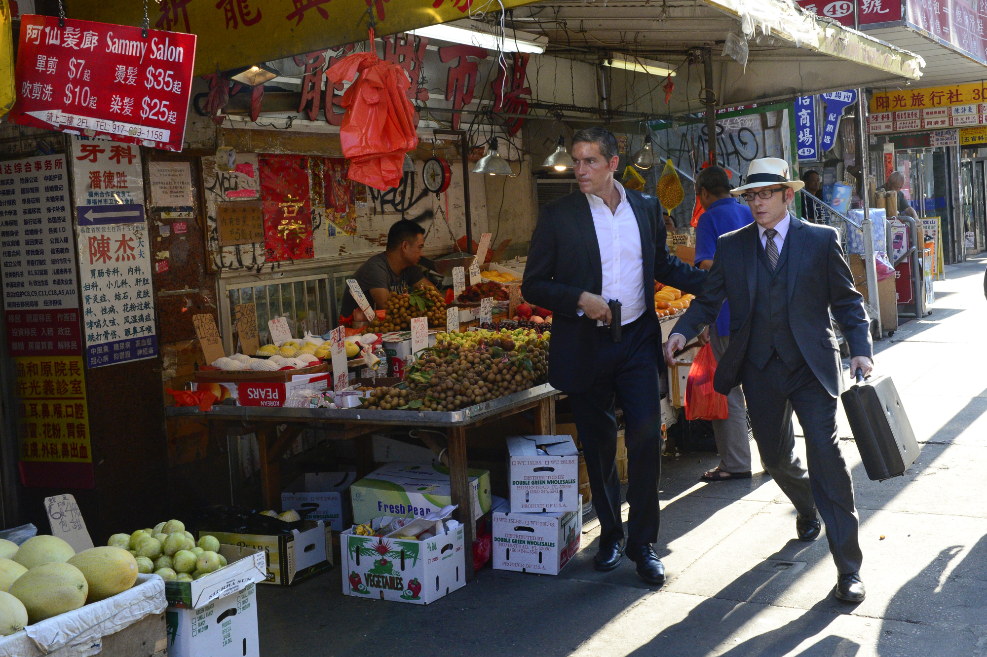 Person of Interest - Jim Caviezel and Michael Emerson