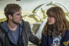 Max Thieriot and Olivia Cooke in Bates Motel