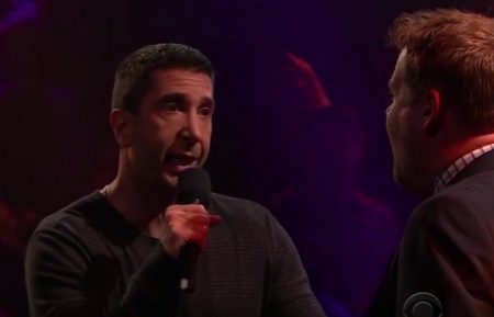 David Schwimmer on the Late Late Show