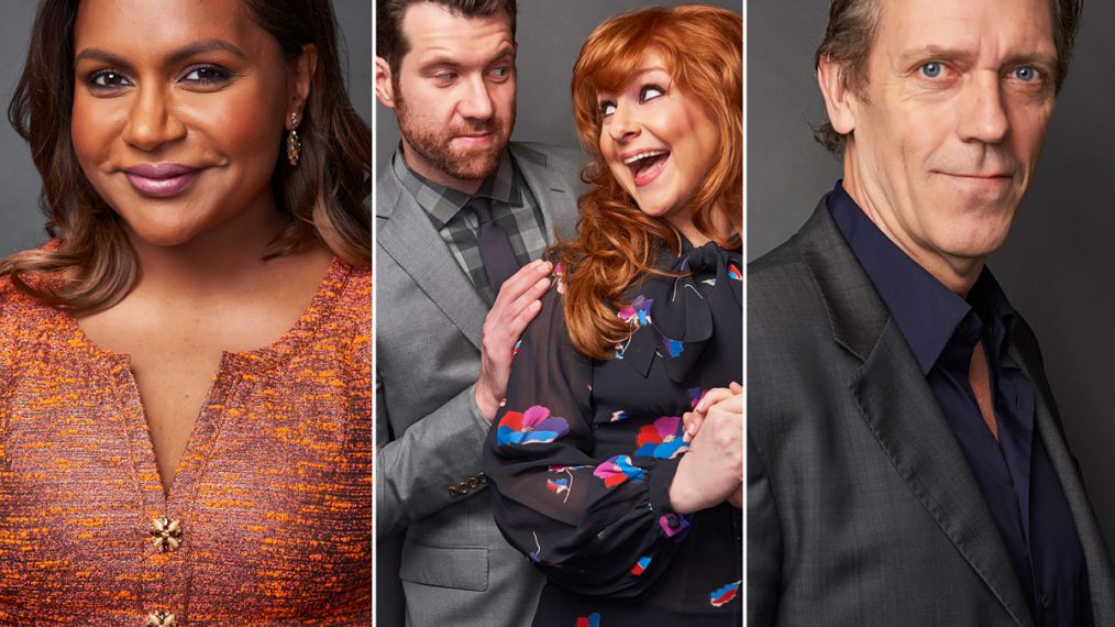 Mindy Kaling, Billy Eichner, Julie Klausner, Hugh Laurie