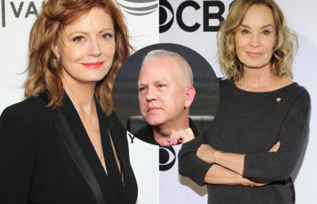 Susan Sarandon, Ryan Murphy and Jessica Lange