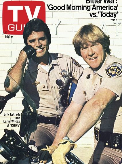 TV Guide Magazine cover CHiPs